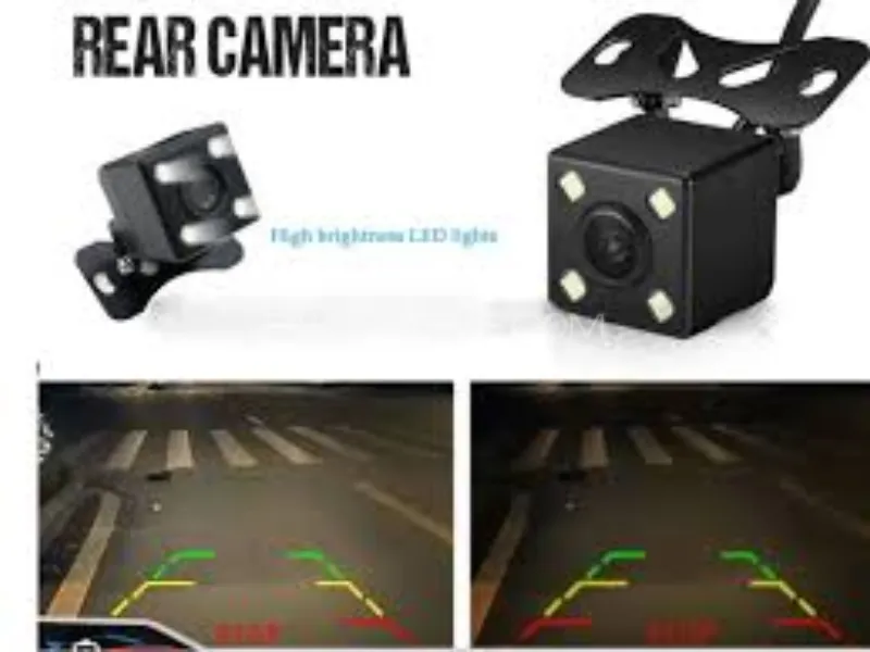 Universal Car Rear View Camera – 4 LED Waterproof Backup Parking Camera with Wide-Angle View Universal Car Rear View Camera – 4 LED Waterproof Backup Parking Camera with Wide-Angle View Image-2