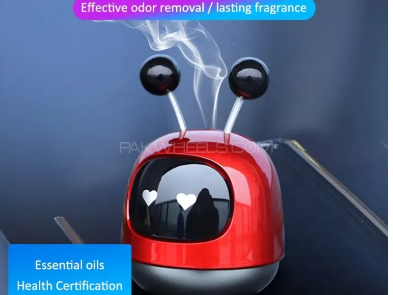 Car Air Aromatherapy Robot Air Freshener Auto Dashboard Perfume Fragrance Diffuser Essential Oil Dif Car Air Aromatherapy Robot Air Freshener Auto Dashboard Perfume Fragrance Diffuser Essential Oil Dif Image-3