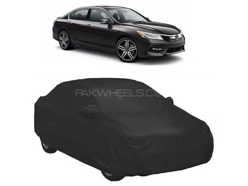 Honda Accord 2013 2019 Car Top Cover Parachute Geniune Imported Material Quality And Size -Black Honda Accord 2013 2019 Car Top Cover Parachute Geniune Imported Material Quality And Size -Black Image-1