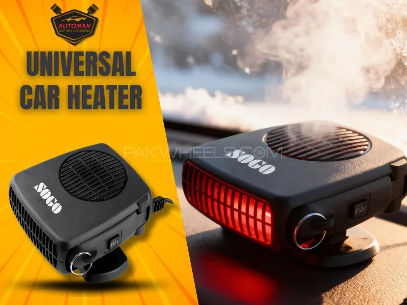 SOGO Universal Car Heater – 12V Portable Car Heating & Defrost System | AutoManPK Image-1
