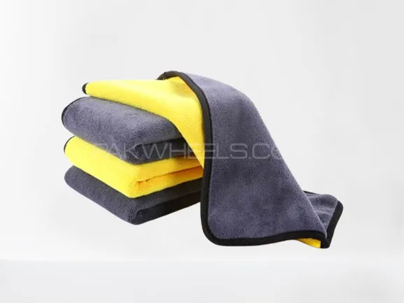 3Pcs 800GSM Double Sided Microfiber Cloth 40x40 Image-1