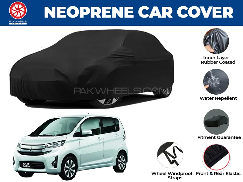 Mitsubishi EK Custom 2013-2018 | Water Repellent Neoprene Car Cover Image-1