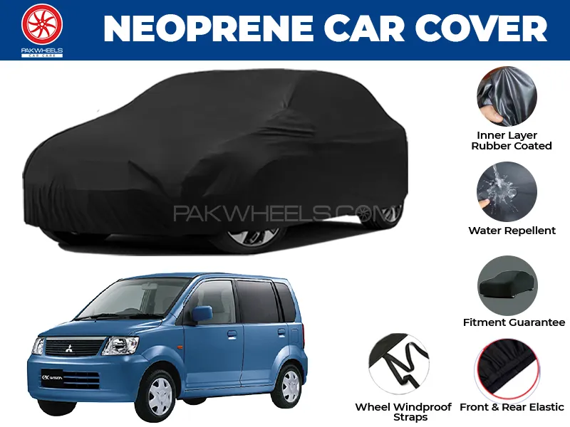 Mitsubishi EK Wagon 2006-2013 | Water Repellent Neoprene Car Cover Image-1