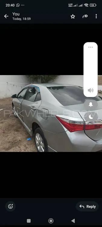 Toyota Corolla 2015 for Sale in Hyderabad Toyota Corolla 2015 for Sale in Hyderabad Image-3