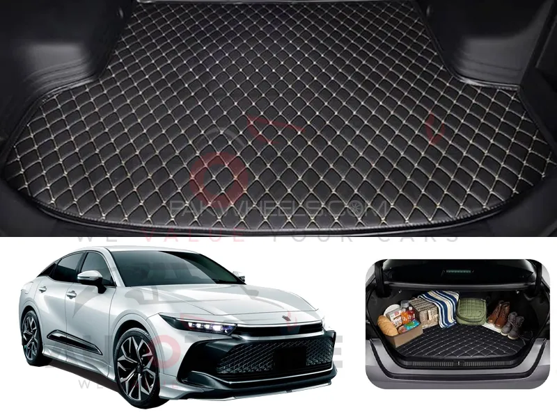 Toyota Crown Crossover RS 7D Custom Car Trunk Mat - Model 2023-2025 Toyota Crown Crossover RS 7D Custom Car Trunk Mat - Model 2023-2025 Image-1