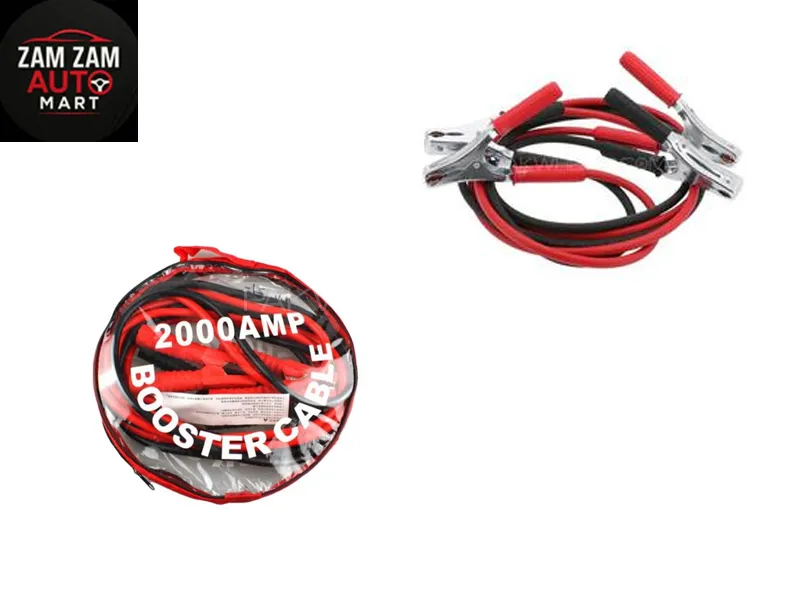 Car Booster Cable – Jumper Start Wires – 200Amp Image-1