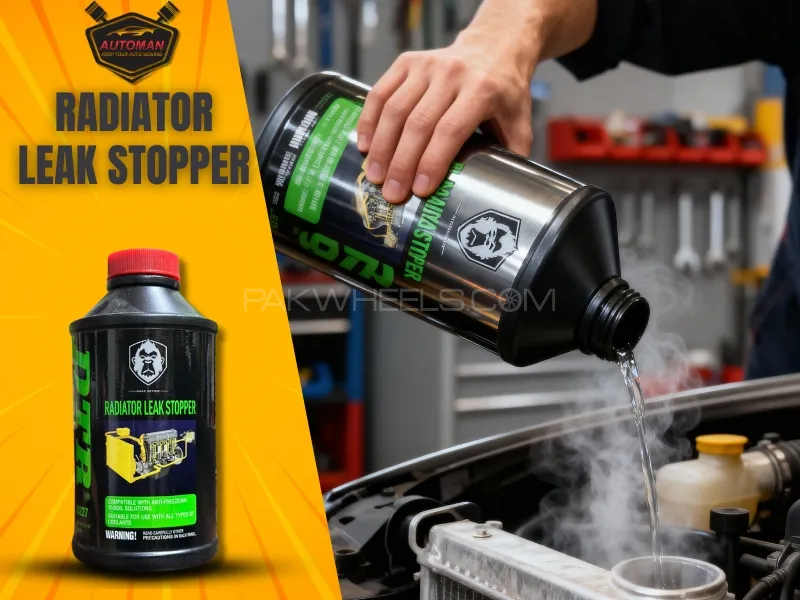 DTR Car Radiator Leak Stopper – 354ml | Quick Sealant for Radiator & Cooling System | AutoManPK Image-1