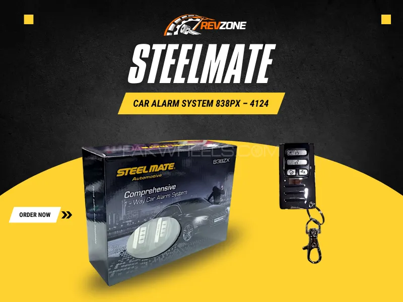 Steelmate Car Alarm System 838PX – 4124 Image-1