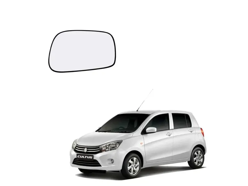 Suzuki Cultus 2017-2022 Right Side Mirror Reflective Glass Image-1