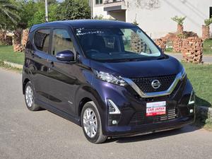 Fresh Import 
No.1 Japan Quality
3.5 Grade and Auction Sheet Attach For Satisfaction
Highway Star X Pro Pilot Edition 
Original Tv With Apple Car Play 
Adaptive Cruise Control 
2022 Model
Shiny Purple Colour
Low Mileage 48446 km
100% Electric
20 kWh lithium-ion Battery	
Limited Edition 
Electric range 180 km According to 
Nissan Motor Corporation Japan 
Electronic Parking Break
Zero Emission
Push Start Engine / Intelligent Key
Auto Ac Touch Panel
LED Head Lump
Super UV Cut Doors Glass
Intelligent Around View Monitor
Genuine Verifiable Auction Sheet
9 Inch Navigation System
Back Camera
Remote Door Mirror
Abs Braking System
Traction Control
Hid Headlights
Retractable Side Mirrors With Indicators
Winker Mirror
Digital Climate Control Air Conditioning System
6 Air Bags for Perfect Safety
All Power Windows
Multimedia Steering
Engine In Clean & Good Condition
Clean Interior & Exterior
Power Steering
Dual SRS Air Bag
High Quality Luxury Hatchback
Brand New Tyres