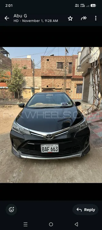 Toyota Corolla 2016 for Sale in Faisalabad Image-1