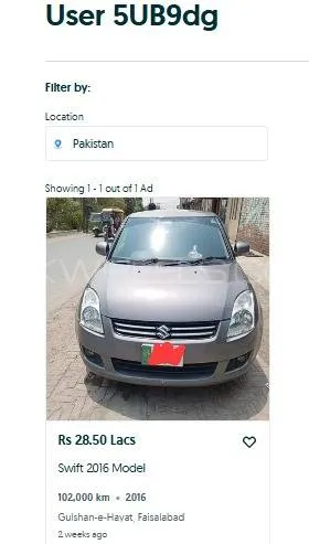 Suzuki Swift 2016 for Sale in Faisalabad Image-1