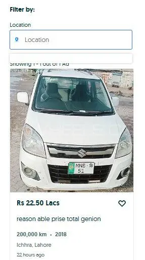 Suzuki Wagon R 2018 for Sale in Lahore Image-1
