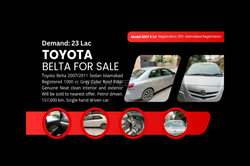 Toyota Belta 2007 for Sale in Islamabad Image-1