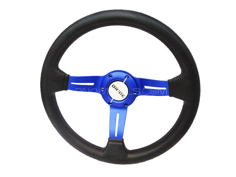 Steering Wheel BRIDE - Black & Blue  Image-1