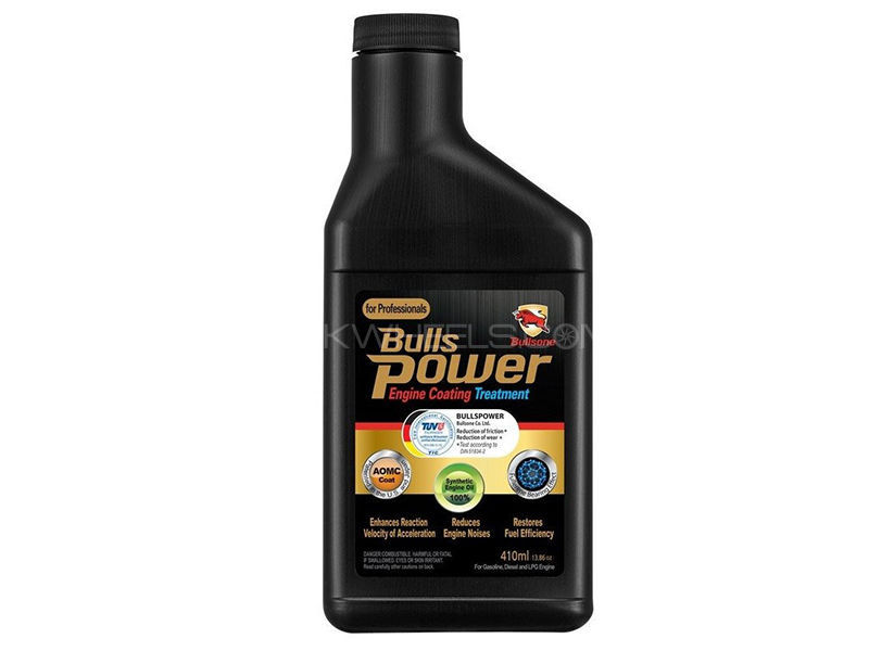 Bulls Power Engine Coating Treatment For Gasoline/Engine/LPG Engine - 410ml Image-1