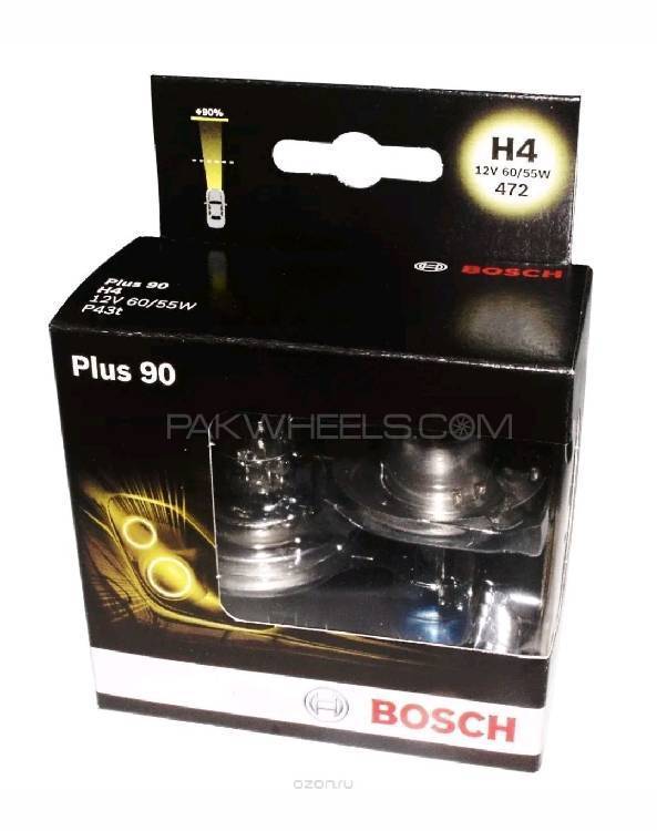BOSCH Plus 90 H4 - 3600k - original German stock Image-1