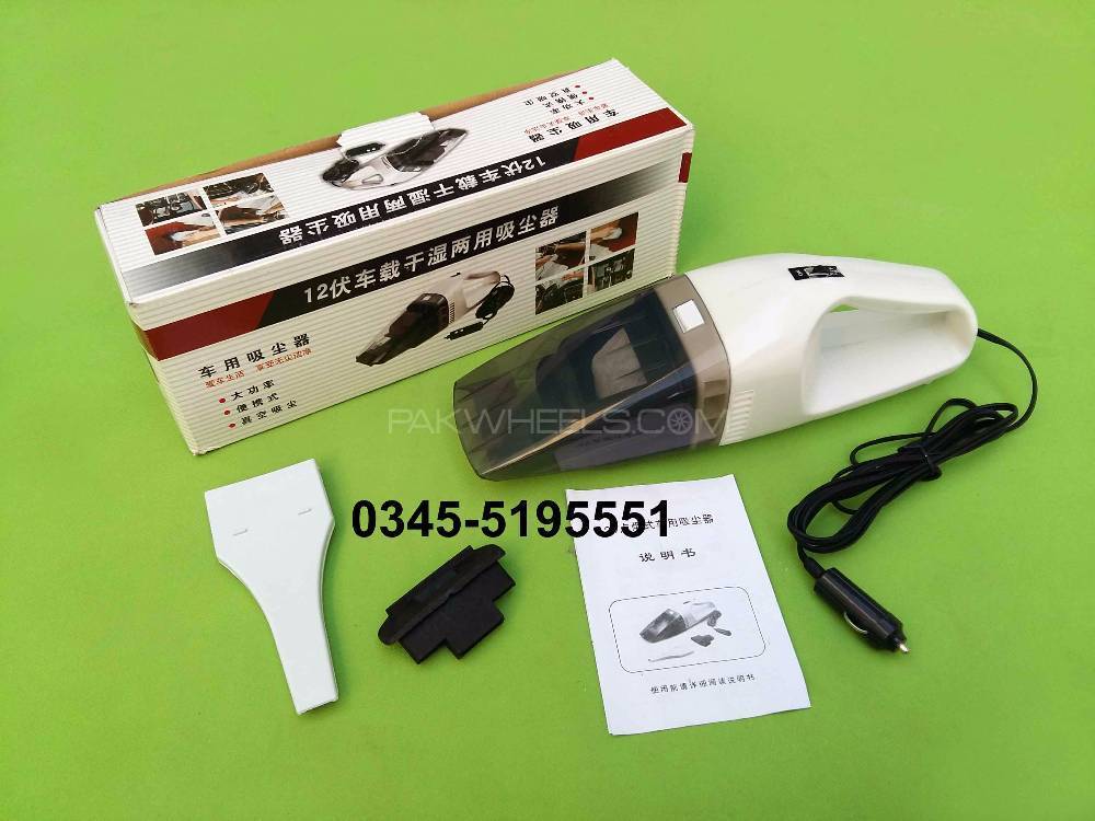High Power Big Size Portable Car Vacuum Cleaner Image-1