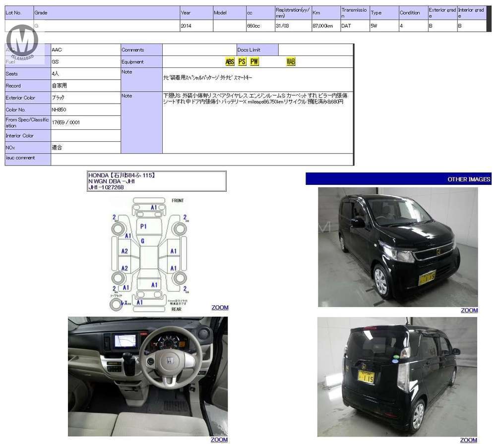 Used Honda N Wgn For Sale At Merchants Automobiles Karachi Showroom In Karachimerchants Automobile