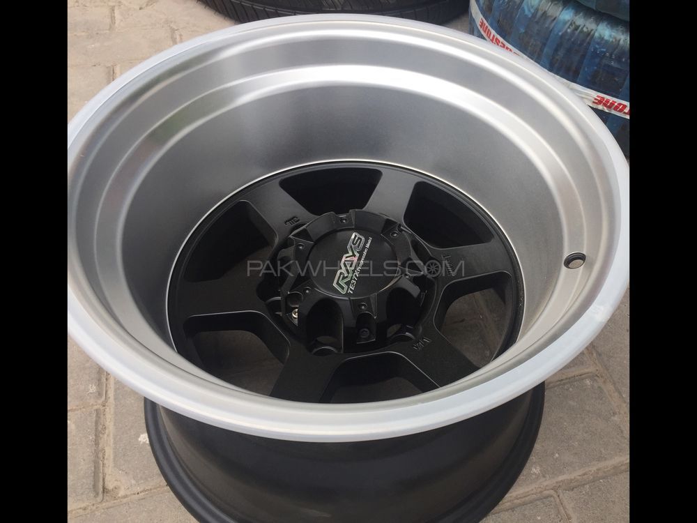 RAYS 15 INCH WIDE JEEP RIMS Image-1