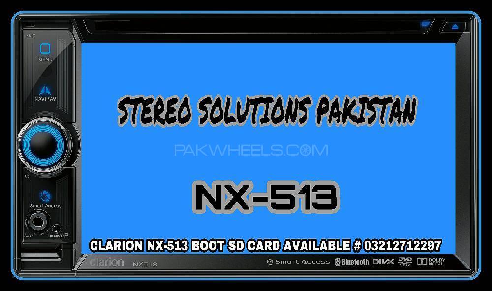 CLARION NX-513 SD CARD AVAILABLE. Image-1