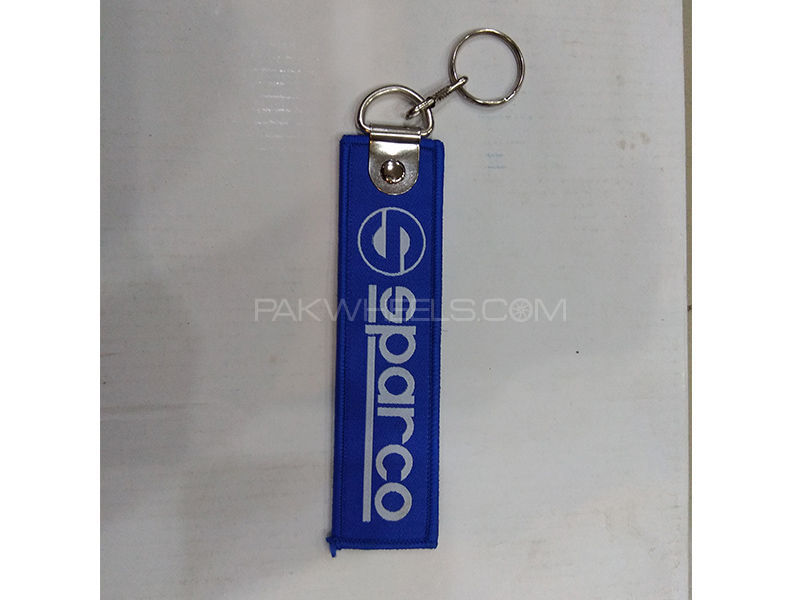 Fabric Keychain - Sparco Image-1