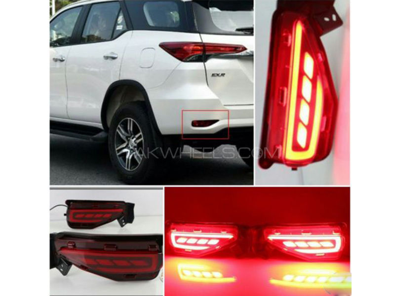 Toyota Fortuner Rear Bumper DRL Set For 2016-2020 Toyota Fortuner Rear Bumper DRL Set For 2016-2020 Image-2
