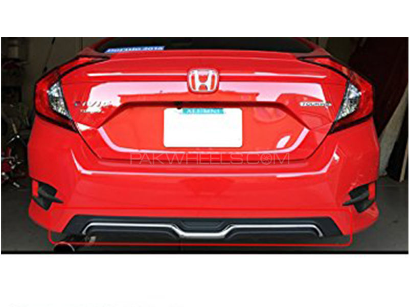 Honda Civic Diffuser 2017 - With Light Image-1