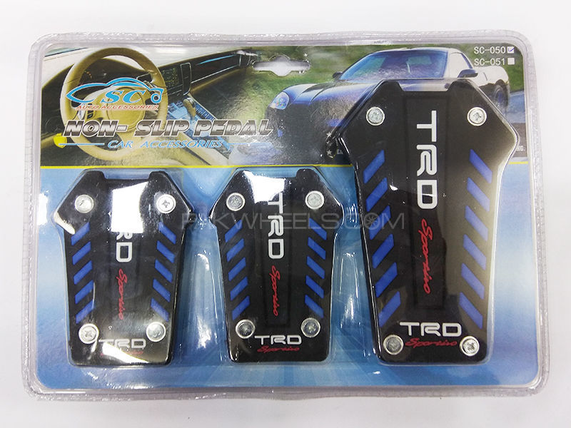 Universal Pedal Cover TRD - Blue Image-1