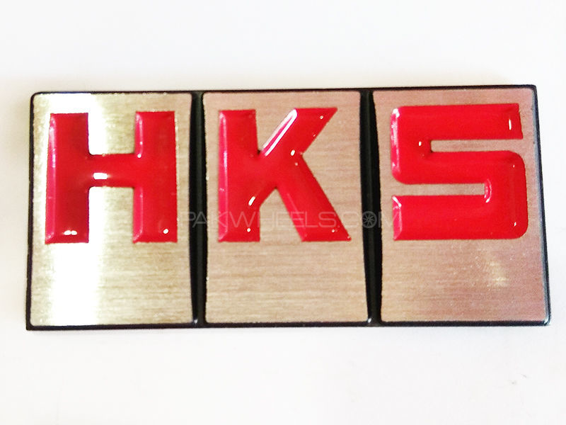 HKS Imboze Sticker Red Image-1