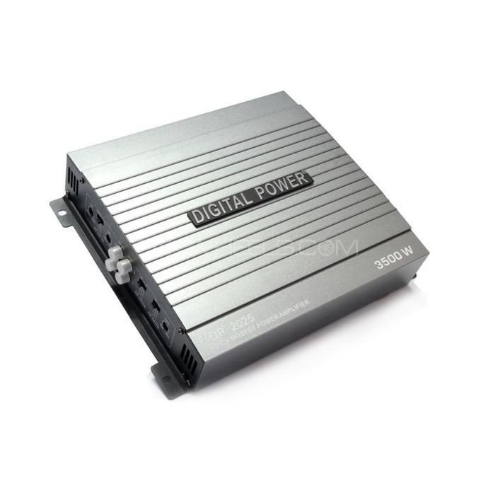 Digital Power DP-2025 - Car Amplifier - 3500 WATT 2 Channel - Silver Image-1