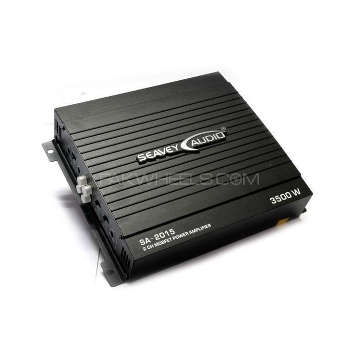 Seavey Audio SA-2015 - Car Amplifier - 3500 WATT 2 Channel - Black Image-1