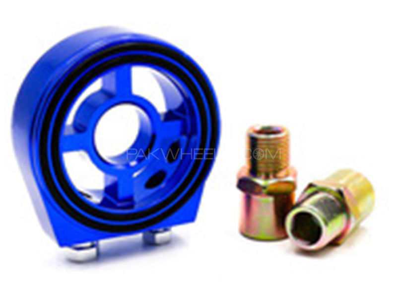 Universal Tomei Oil Adaptor - Blue Image-1