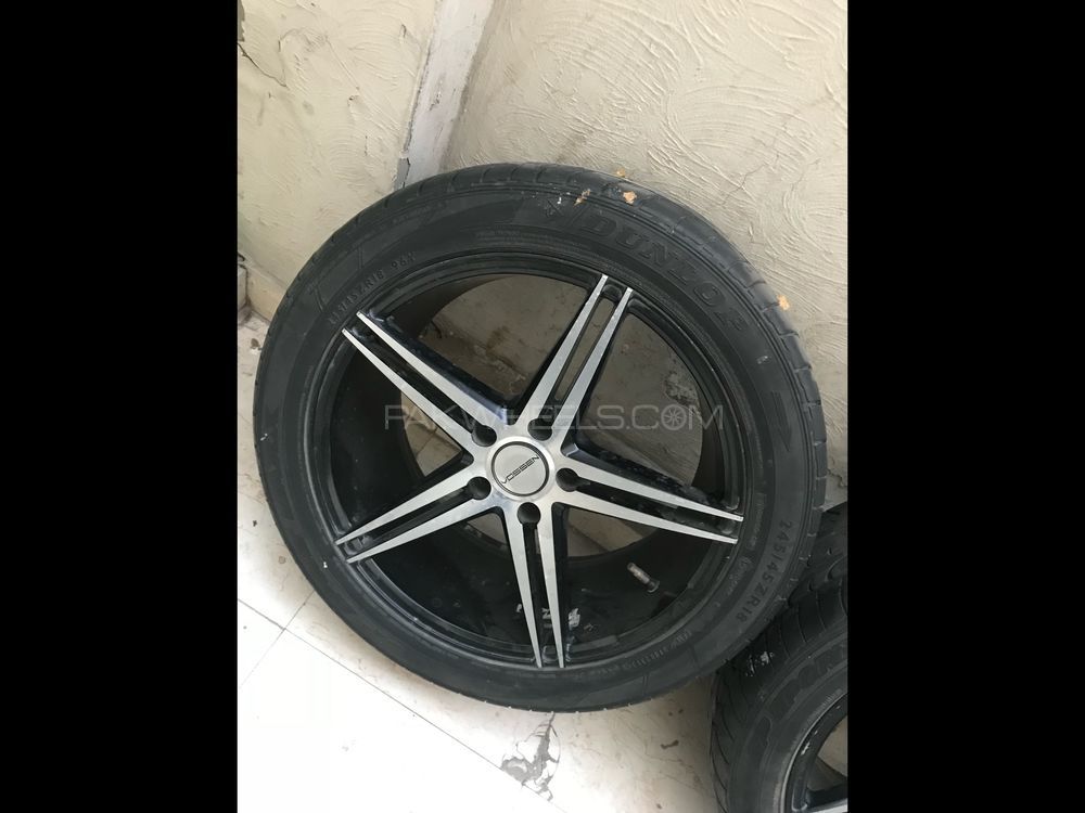 18 inch vossen for sale along with tyres Image-1