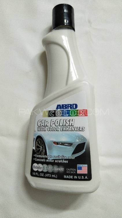 ABRO car polish with colour enhancers Image-1