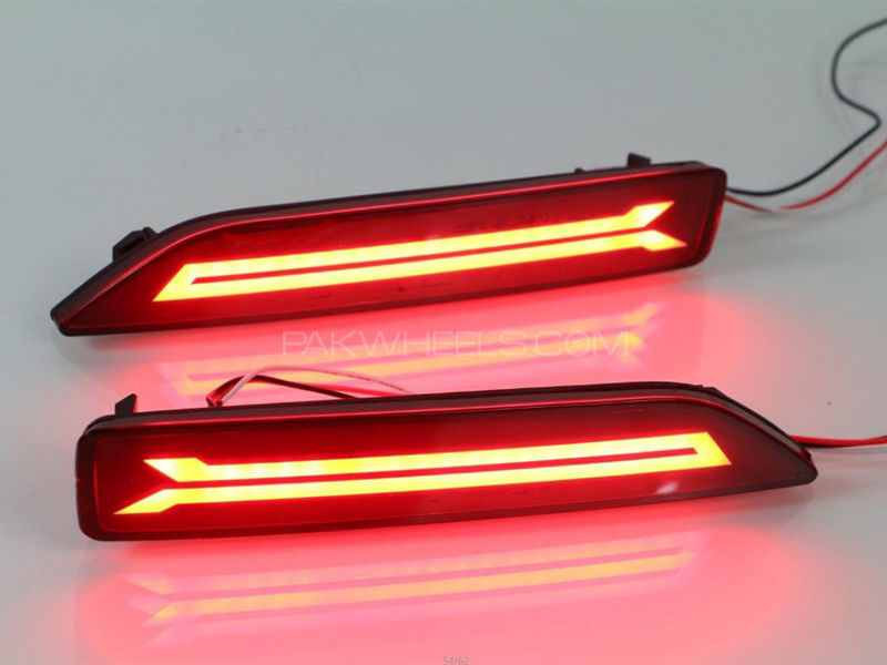Honda City 2012-2017 Rear Bumper DRL Image-1