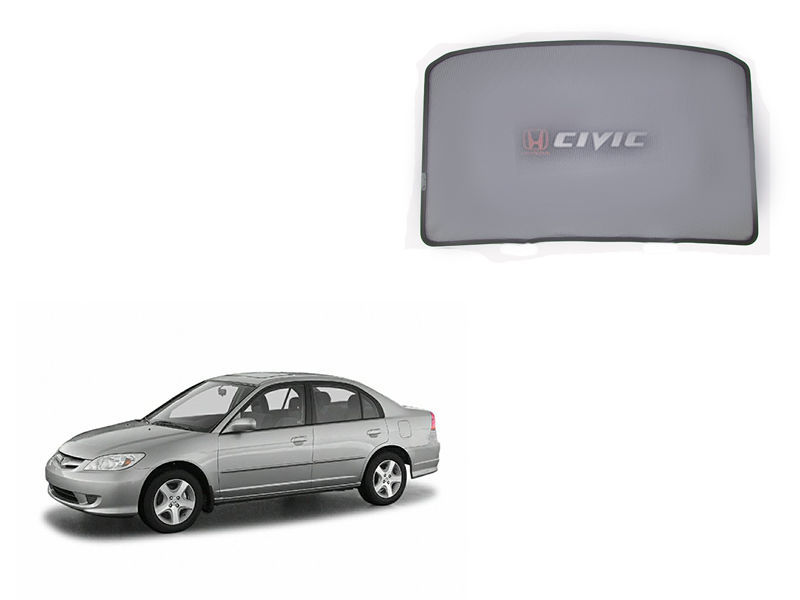 Honda Civic 2004-2006 Rear Window Shades Image-1