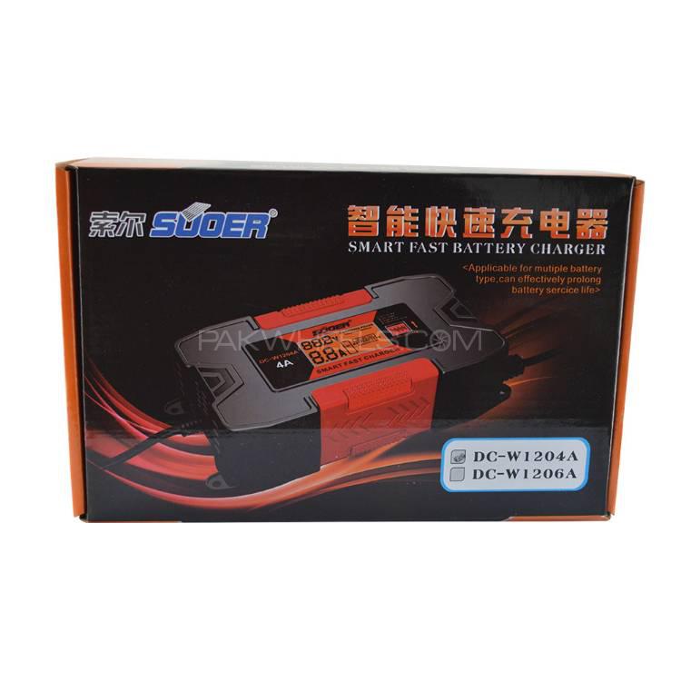 SUOER car battery charger. Image-1