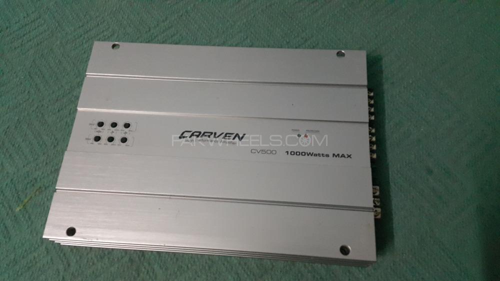 Car amplifier brand carvan 4ch (made inKOREA) Image-1