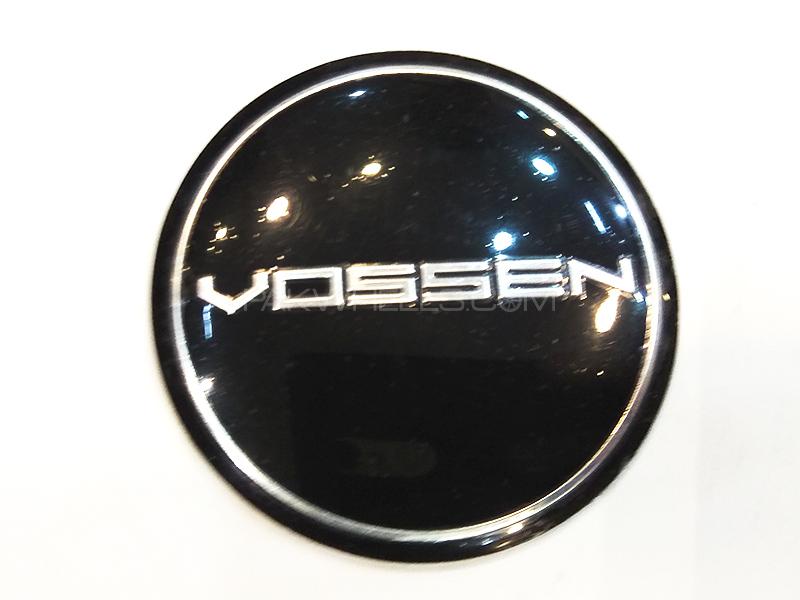 Vossen Rim Cap Sticker - Black  Image-1