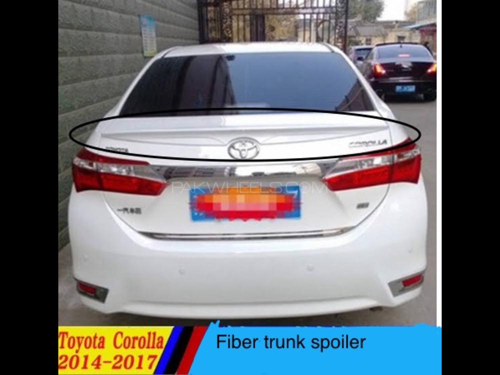 Toyota Corolla Trunk Lid spoiler 2014 to 2018 Image-1