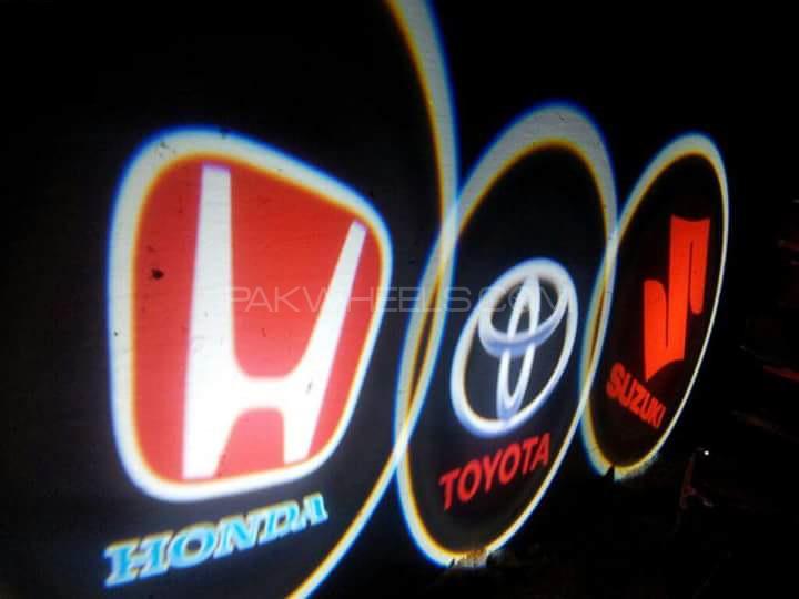 Door monogram Shadow light(Honda, Toyota and Suzuki) Image-1