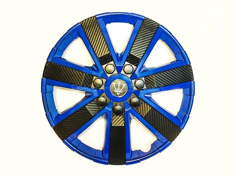 X8 Wheel Cover Blue Carbon S5 15" Image-1