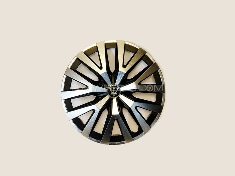 X8 Wheel Cover Evo Silver & Black S4 12" Image-1