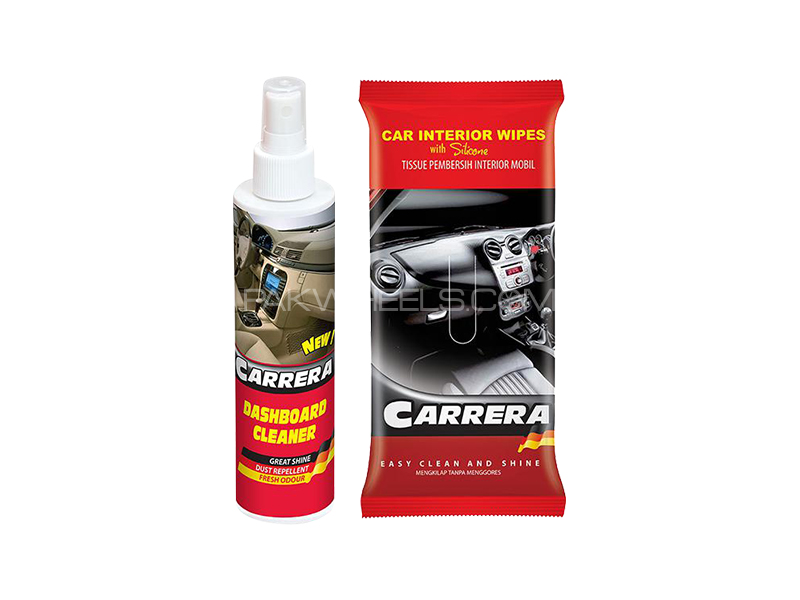 Carrera Dashboard Cleaner + Carrera Interior Wipes Image-1
