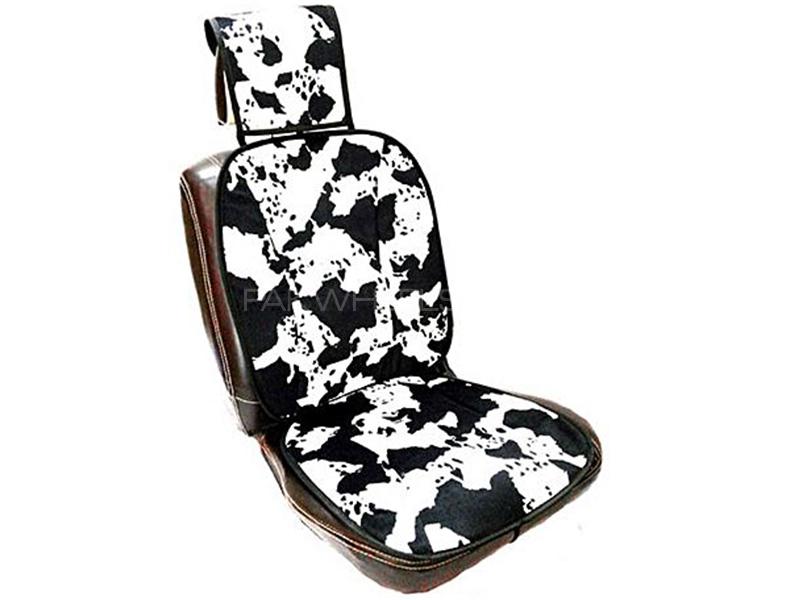Universal Velvet Seat Cushions - BW-02 for sale in Karachi Image-1
