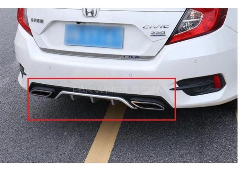 car rear bumper diffuser