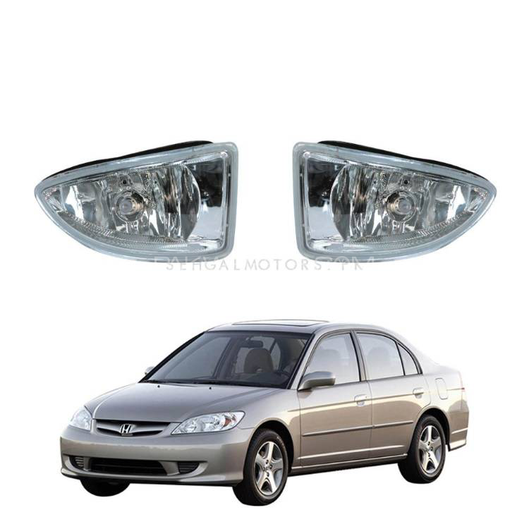 Honda Civic CF4 Fog Lamps - Model 2005-2006 Image-1
