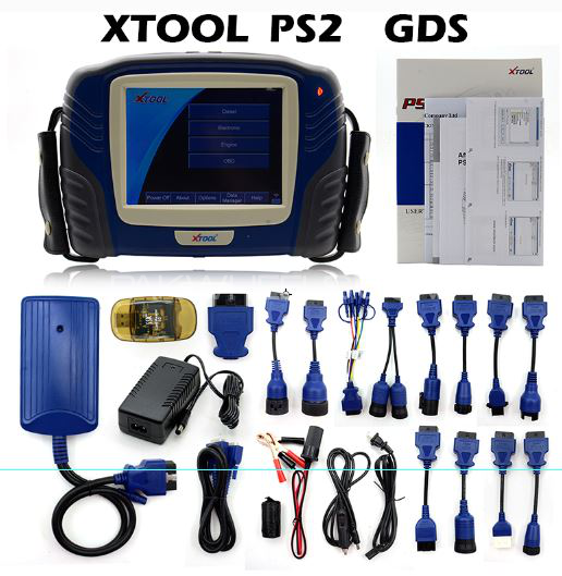 XTOOL PS2 GDS OBD2 Scanner + 1 Year UPDATES 1 Year Warranty All Car Image-1