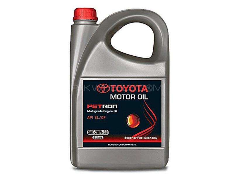 Petron Oil 20W-50 For Petrol Engine - 4 Litre  Image-1
